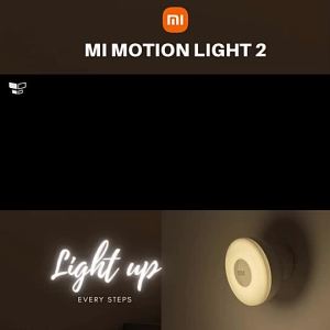 【Hot sales】Xiaomi Motion-Activated Night Light 2 Bluetooth App Control Motion & Light Sensor Global