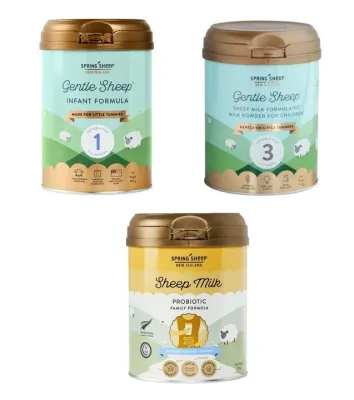 Spring Sheep Milk Step 1 Step 3 & Family Formula 700g