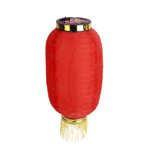 6-Design Chinese New Year Paper Lantern Good Luck Red Hanging Lantern with Tassel Spring Festival Round Honeycomb Lantern Ornament Mini Red Flocking Lantern