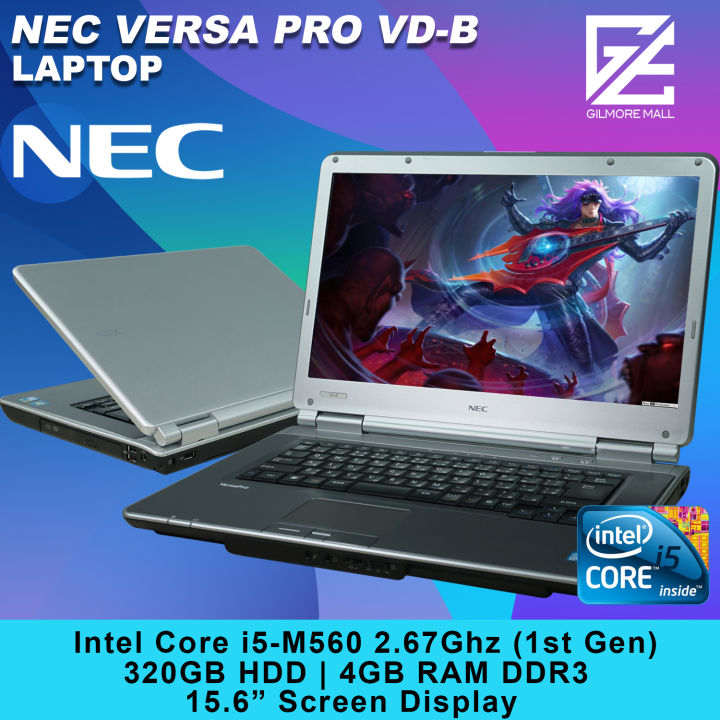 Nec Versapro VD-B Laptop | Intel Core i5 M560 4GB RAM DDR3 320GB