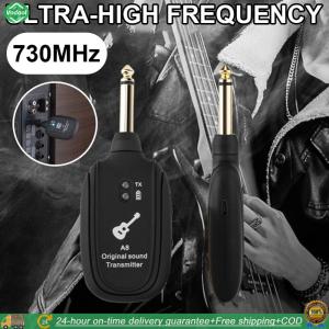 [Vodool Park City]A8 Wireless System Guitar Transmitter Receiver for Electric Guitar Bass Parts
