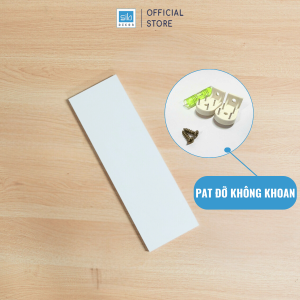 [Không khoan] Kệ Nail Sơn Móng Dài 60cm Đến 120cm Rộng 10cm Treo Tường Spa Nail SIB Decor KT010P