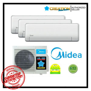 MIDEA Sys 3 5ticks-R32 (with wifi) All Easy Pro Inverter wall mounted Air Con unit (Wholesale)