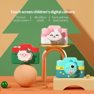 4K Digital Camera Childrens Camera 48MP 3 inch Camera With WI-FI Touch Screen For Girl Children Gift Kids Education Toy Camera（with 32Gb SDcard） Camera For Girls 12 Years Niñas De 12 Años - Lazada