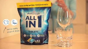 ASTONISH ALL IN 1 DISHWASHER TABLETS (42 TABLETS)