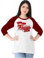 Kaos Atasan Wanita lengan 3/4/ Kaos raglan Wanita Dirgahayu ke79 / Kaos Cewek/ Kaos Oblong/ Baju Kaos Tshirt/ Tshirt wanita/ Tshirt cewek. 