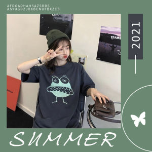 LH.Sunday เสื้อยืดสกรีนลายการ์ตูนน่ารักๆสไตลวิจเทจได้ทุกแนวไปเลยจ้า