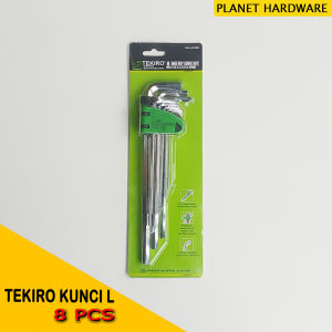 Kunci L Panjang Tekiro 1 Set 8 Pcs COD Bayar Di Tempat / Planet Hardware