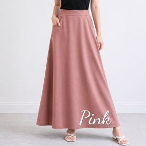 NEW D3 Ladies Stretchable Long Skirt A-line Premium Lexis Scuba/Scuba A-Cut