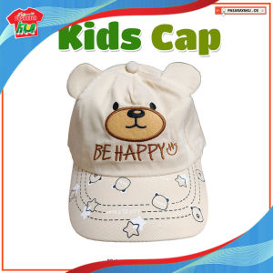 Kids Cute Bear Ear Baseball Cap Sun Hat with Adjustable Strap