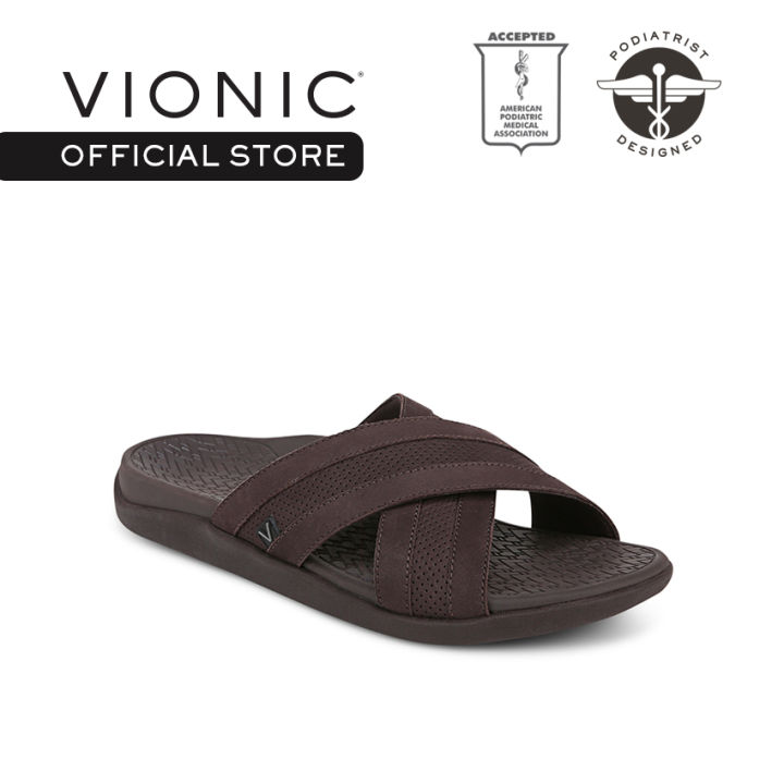 Vionic Men's Sandals Mens Tide Slide Lazada PH