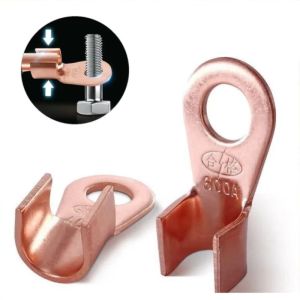 10pcs-Copper Terminal OT-Series Connector Wire Connector Copper Nose Ring Terminal Crimping Ring