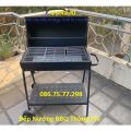 Bếp nướng bbq thùng phi, bếp nướng than hoa ngoài trời, bếp nướng inox sân vườn cao cấp, bếp nướng nắp đậy giá rẻ,. 