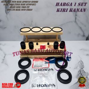 KALIPER KIT KARET REM CAKRAM DEPAN HONDA CRV NEW TAHUN 2007 SAMPAI 2012