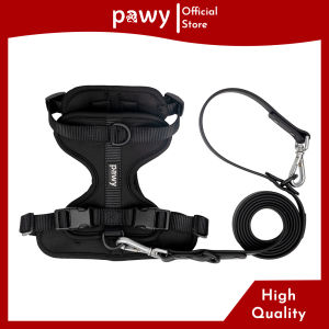 Yếm Dắt Cho Chó Pawy - Flexiwear - Màu Đen - Dog No Pull Harness - Yếm cho mèo