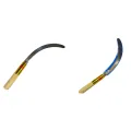 Mini PangGapas001-  28cm Small Sickle With Wood Handle Grass Cutting. 