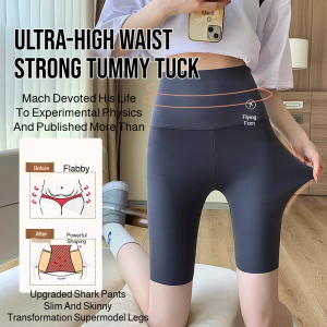 Five-quarter Length Pants Safety Multi-color Style Shapewear Elastic Belt Non-slip Slimming and Slimming