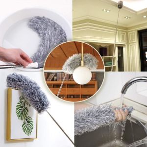 280CM Microfiber Duster Brush Extendable Hand Dust Cleaner Dusting Brush Air-condition Cleaning Extended Cleaning Duster