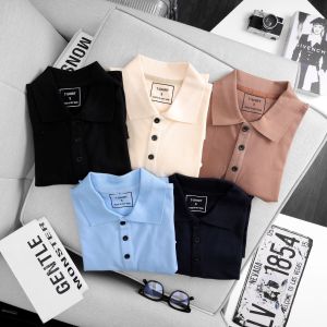 Áo thun cá sấu nam Áo Polo nam cổ bẻ chất vải thun cá sấu cotton cao cấp[ Hàng VNXK].