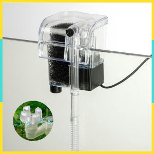 READY STOCK Hang-on Aquarium Waterfall Filter |Filter Tank | 鱼缸过滤器 | 清洁增氧泵 | 外挂过滤器