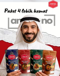 MANDHI nasi mandhi instan paket beras basmati dan bumbu rempah halus mandhi khas arab ala arab
