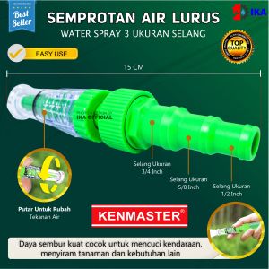 Kenmaster Semprotan Air Lurus Plastik Sprayer KM 9417 - SMPR031 / Semprotan Air Lurus Plastik PVC Kenmaster KM 9417 Semprotan Air Lurus Kenmaster (Kenmaster 9417 Water Spray ) | Nozzle