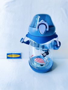 BOTOL MINUM ANAK TK SD PRE SCHOOL 500 ML  PUSH BUTTON BPA FREE LEVEL 7 JAMINAN TIDAK BAU FOOD GRADE ANTI PECAH