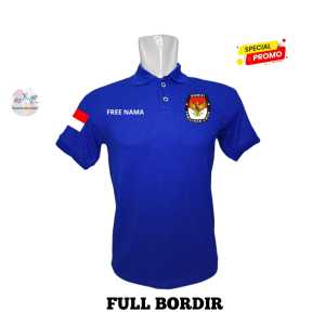 Kaos Kerah Panitia Pemilihan Kecamatan Sekretariat Panitia Pemungutan Suara Banyak Pilihan Warna BKS