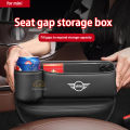 Mini Car Seat Gap Pocket Multifunctional Car Storage Box Universal Car Storage Box Accessories for Mini Cooper S One d F54 F56 F60 R56 R60. 
