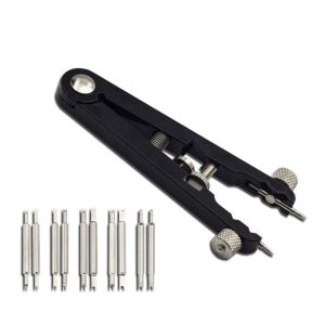 Tweezer Remover Ganti  Watch Spring Bar Plier Tool Set Untuk Membuka Casing / Melepas Strap Jam Tangan