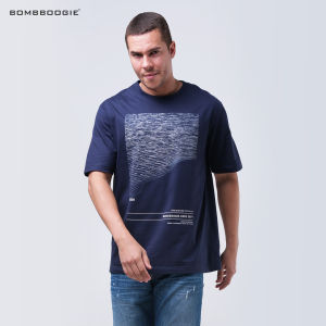 Bombboogie Kaos Pria Regular Molusk Dark Navy 2.0 12E35B4DI