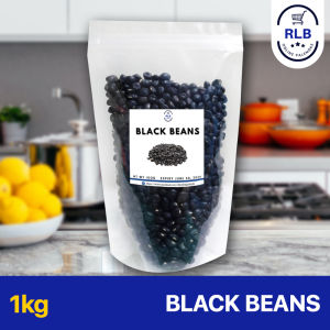 1 Kilogram Black Beans Uncooked Black Turtle Beans Whole Black Beans Organic Natural Black Beans Whole Uncooked Whole Black Beans Black Mung Beans Best Quality Black Beans Cooking Essential Kitchen Ingredient Grocery Needs Black Beans Whole and Uncooked