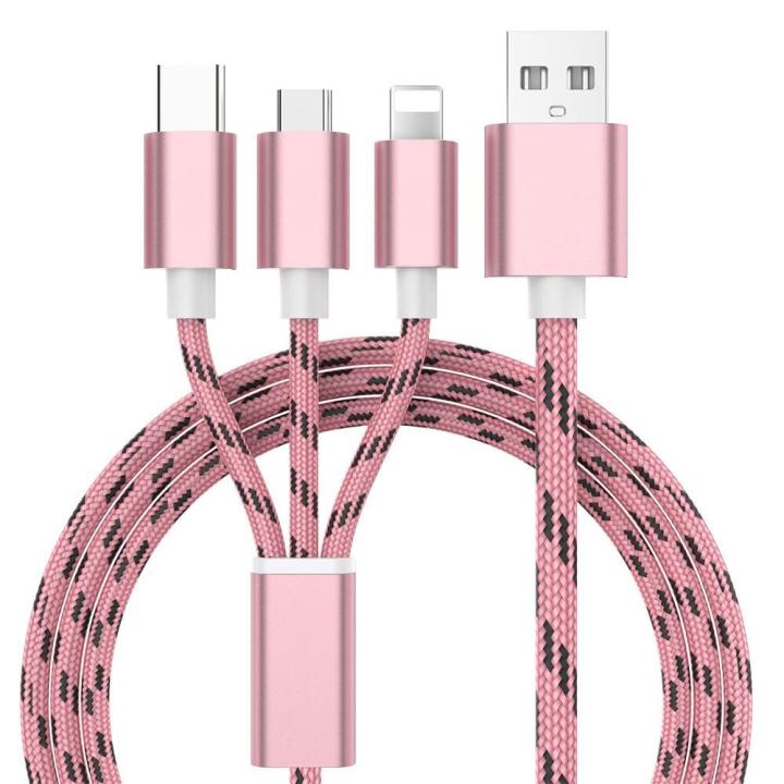 Usb Cable Charger Cable For Samsung S9 Micro USB/Type C/ Lightning