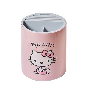 GAOSU Có thể tháo rời Giá đỡ dao xoay Tiết kiệm không gian Nhựa Hộp đựng đũa Đa chức năng Phim hoạt hình Giá đỡ dao kéo cho gia đình