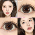 [COD]mysticeyes softlens Olivia Mint series black big eyes 14.2mm normal. 