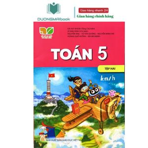 Sách Toán 5 Kết nối (Bán kèm 2 vở ô ly 48 trang)