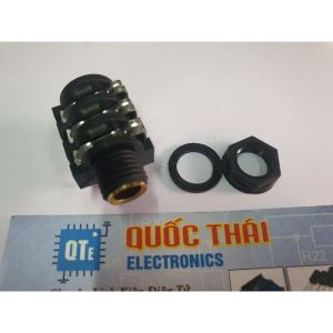 Combo 4 jack cắm Micro lỗ cái 6mm. (4 jack mic)