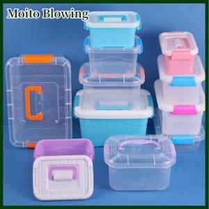 Moito PP Plastic Storage Box With Lid Portable Kids Toys Student Stationery Jewelry Storage Case Container Cosmetics Sorting Box