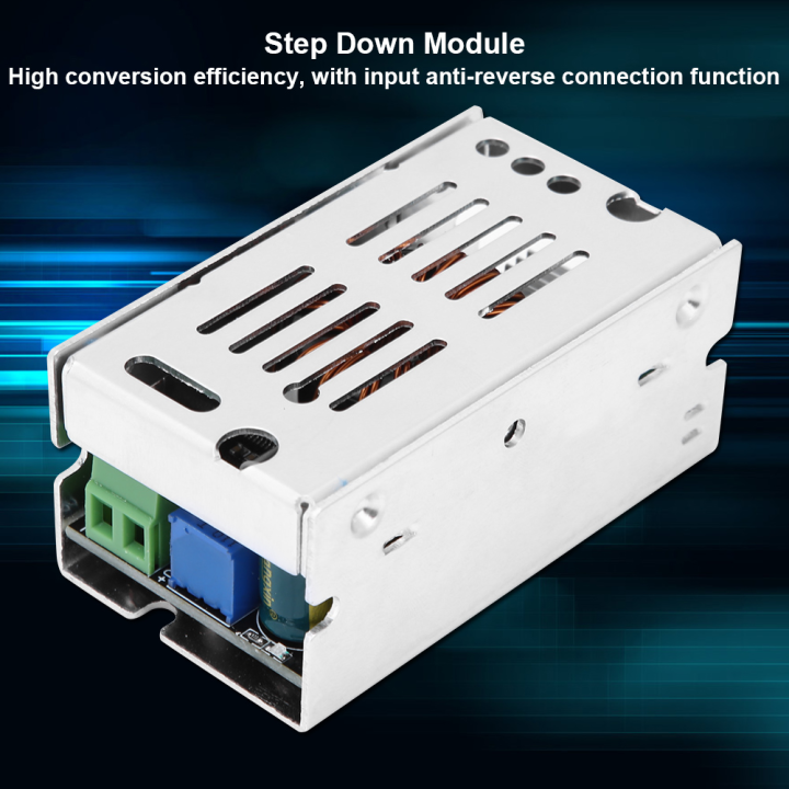 Step Down Module DC DC High Efficiency Adjustable Input 10-90VDC Output ...