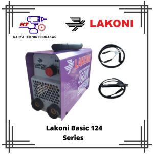 Lakoni Basic 124 Series / Mesin Las 120A / 450 Watt - Basic 124 iXR/iXS