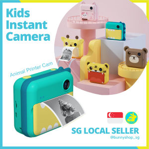 🔥SG SALE🔥【KIDS INSTANT CAMERA】Animal Printer Camera★FREE 32GB SD★WIFI Camera★Children Digital Camera★Thermal Printer★Paper Provided🔥 INSTOCK SINGAPORE FAST DELIVERY🔥 Bunnyshop®