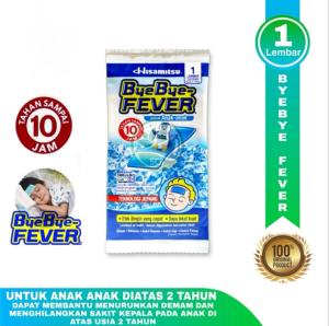 Bye Bye Fever Plaster Kompres Penurun Deman Anak-anak