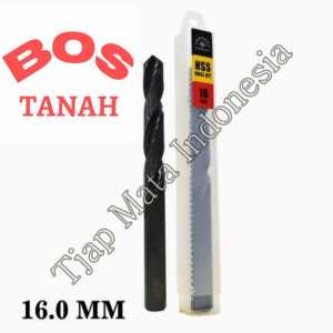 Mata bor besi 16mm HSS Tjap Mata Drill bits 16 MM Cap Mata hss