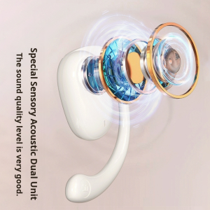 180° Rotating Open OWS Bluetooth Earphones for All Seasons  Sports Enthusiasts  Fashionistas  Adults  Fitness Lovers  Comfortable and Stable with Long Battery Life