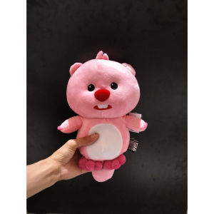 Boneka Loopy Pororo & Friend Loopy Cute Pink Size M Berang berang