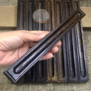 ĐẾ VUÔNG BẰNG GỖ MÙN ĐEN CẮM NHANG TRẦM- TIỆN DỤNG BỀN ĐẸP- TANU STORE