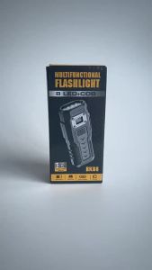 2024 multifunctional LED flashlight high-power COB side light USB rechargeable flashlight outdoor camping emergency searchlight flashlight