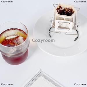 [COD] Cozyroom Cafe Drip Bag Holder Stainless Steel Outdoor Japanese Style Hanging Ear Coffee Filter Holder Portable Stand