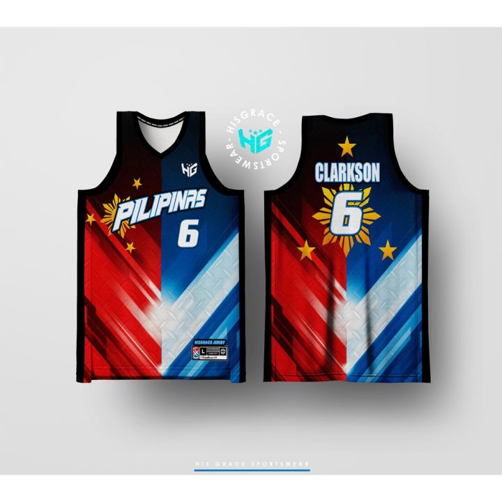 90 Hg Pilipinas Concept Jersey Full Sublimation Jersey Basketball Jersey Free Customize Of Name 