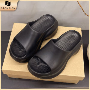 STOMPION Korean Wedge Sandals For Women With High Heels Women Fashion EVA Thick-Soled Slippers
